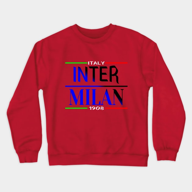 Inter Milan 1908 Crewneck Sweatshirt by Medo Creations